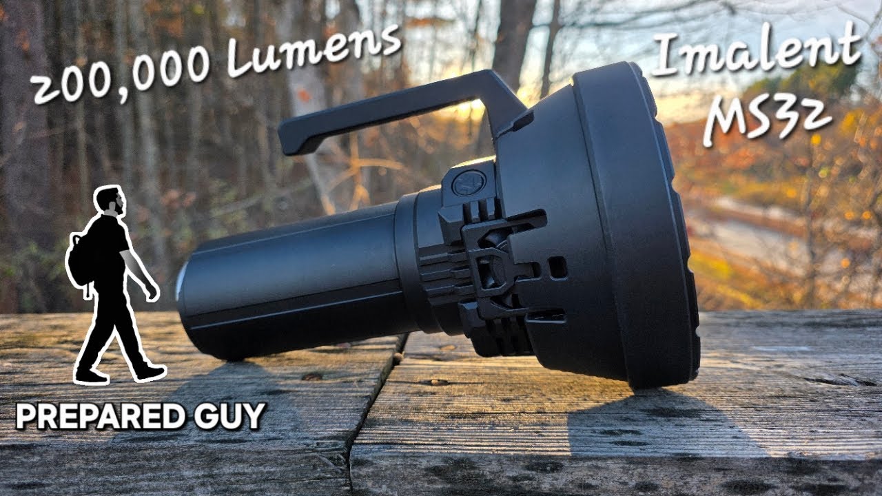 Haikelite HG50 Flashlight Review! (8,000 lumens, H50 LEDs) - YouTube