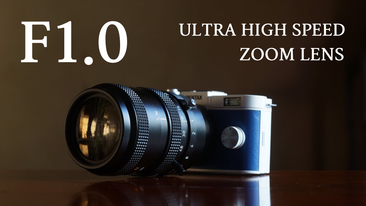 F1.0！明る過ぎるズームレンズ CANON PH6x8-Ⅱ TV-ZOOM LENS 8-48mm 1