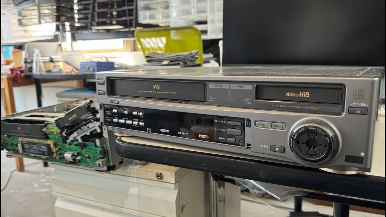 SONY WV-H1 ビデオカセットレコーダーデッキ （Hi8/VHS）起動しない