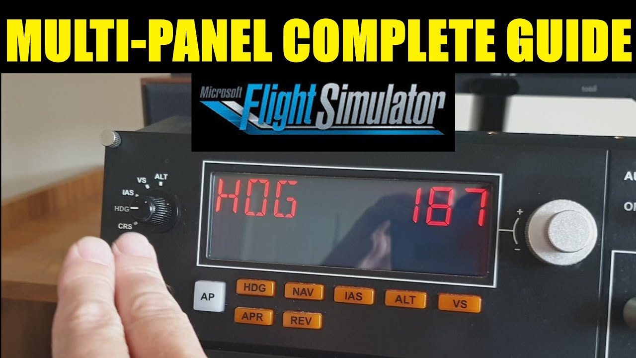 FS2020: The Logitech Multi-Panel - Complete Guide & Advanced
