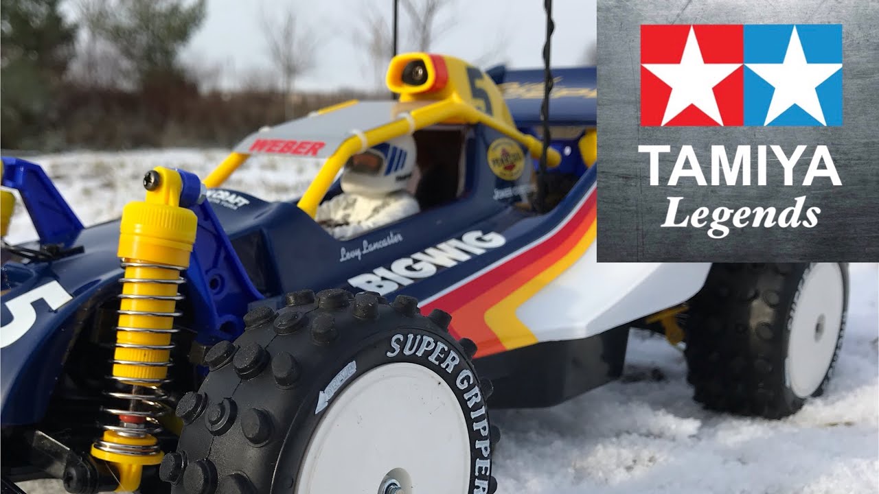 Tamiya BIGWIG + TECHNIGOLD + 8.4v Battery - YouTube