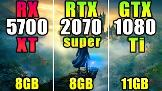 RX 5700 XT vs RTX 2070 Super vs GTX 1080 Ti - 1080p and 1440p