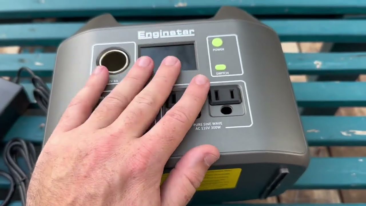 Get It? EnginStar 300W Portable Power Station | Overview - YouTube