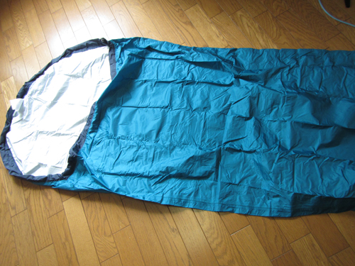 モンベル「U.L.スリーピングバッグカバー」について（概要） | 中年の