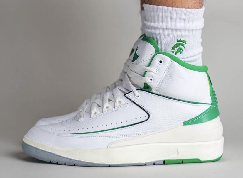 エア ジョーダン2 “ラッキーグリーン” 着用画像公開！ | 8469