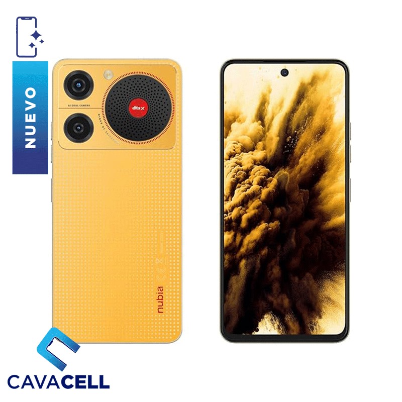 4+128GB – ZTE NUBIA MUSIC POP ART – AMARILLO – CAVACELL