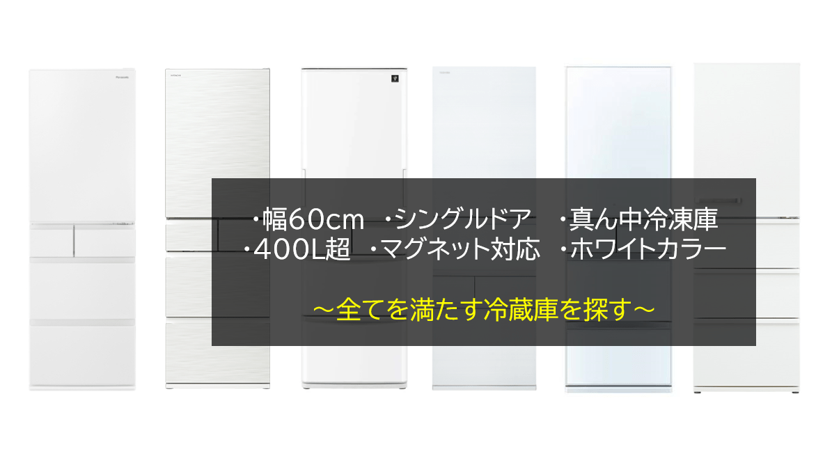 2023年調査】幅60cmの冷蔵庫～我が家が選んだのはパナソニック「NR