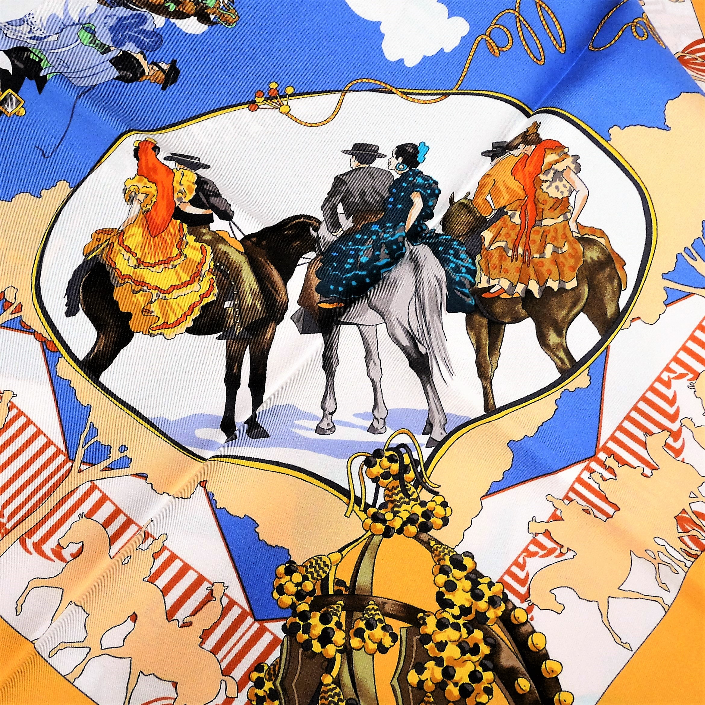 Feria de Seville Hermès Carré – The World of Hermes© Scarves