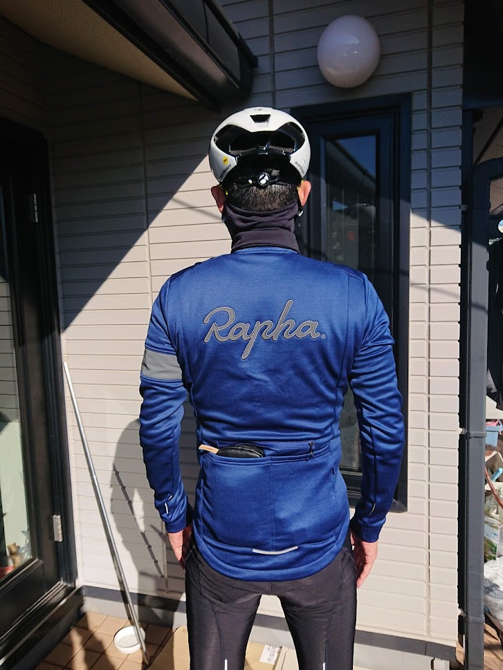 Rapha WINTER JERSEY ウィンター ジャージ M メンズ 青 Rapha WINTER