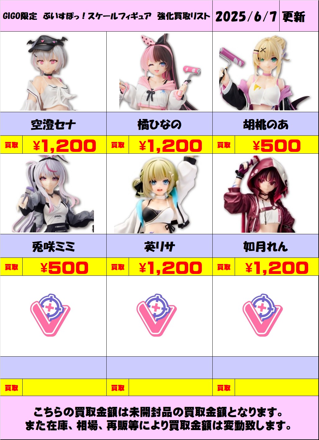 酒々井店・湾岸習志野店・松戸店・佐原東店】GIGO限定 ぶいすぽっ