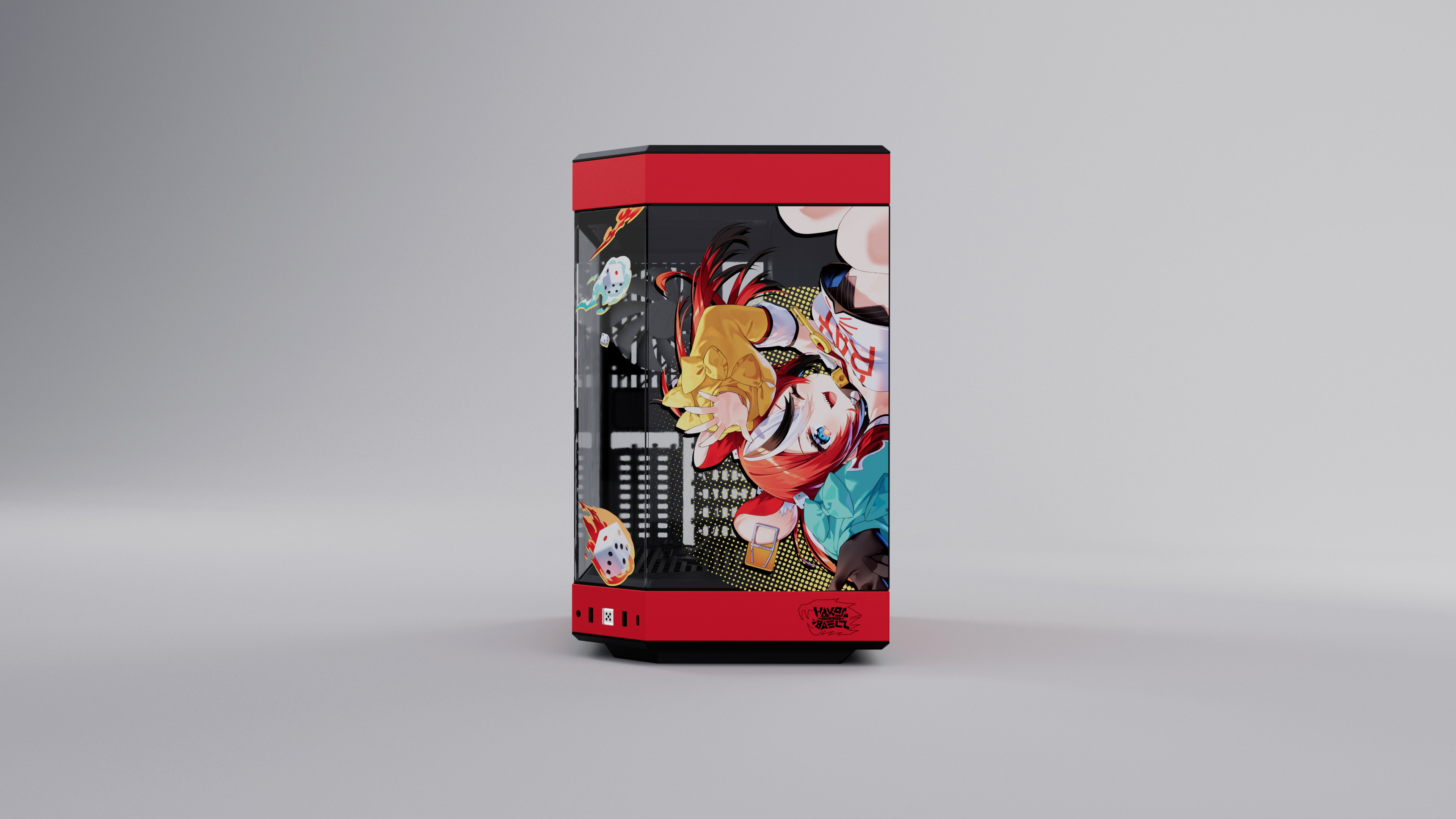 Hakos Baelz Y60 PC Case revealed by HYTE at Anime Expo 2022