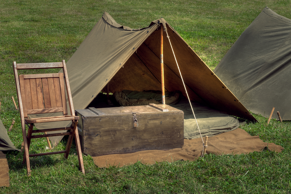 米陸軍用パップテント