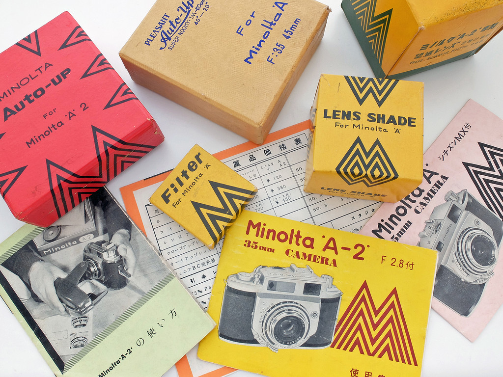 Minolta ・A・ と Minolta ・A-2・ の アクセサリー | コラム | AUTO