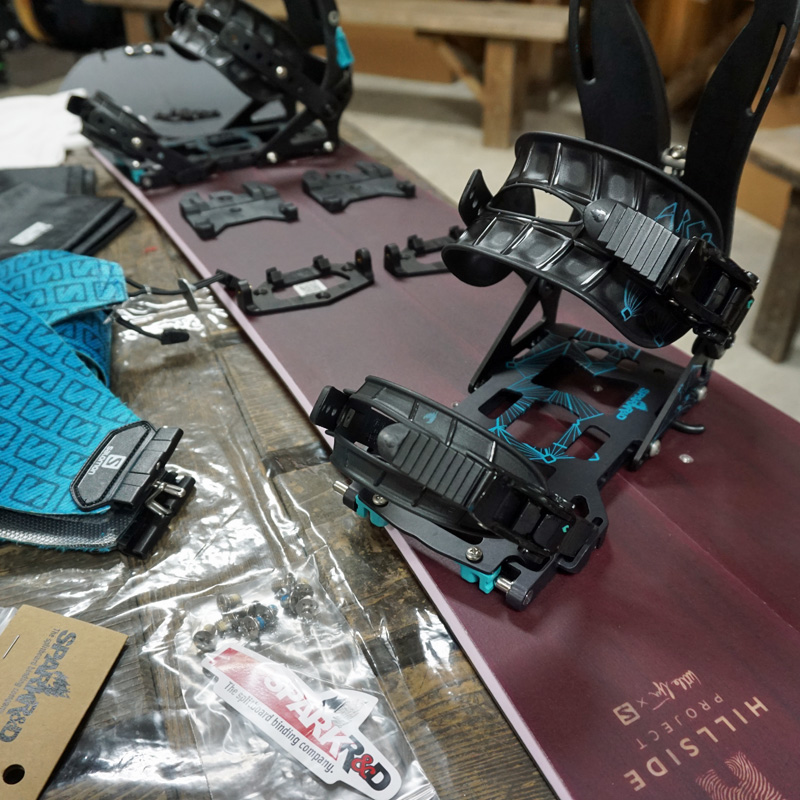 SPARK R&D】バインディング ベースプレートサイズとハイバックのご案内