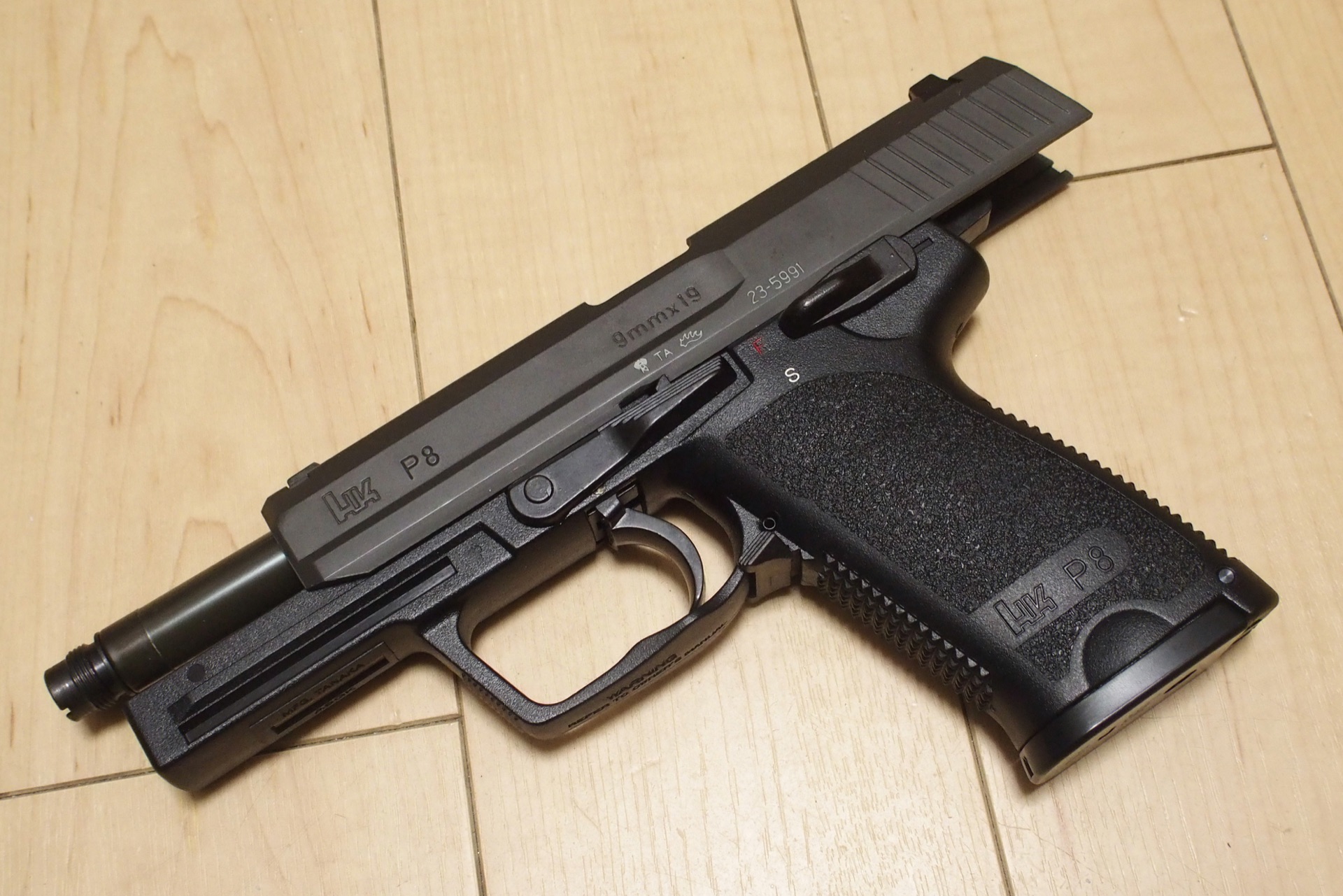 タナカ H&K P8 GBB(マグナブローバック)を買ってみた | エボログ