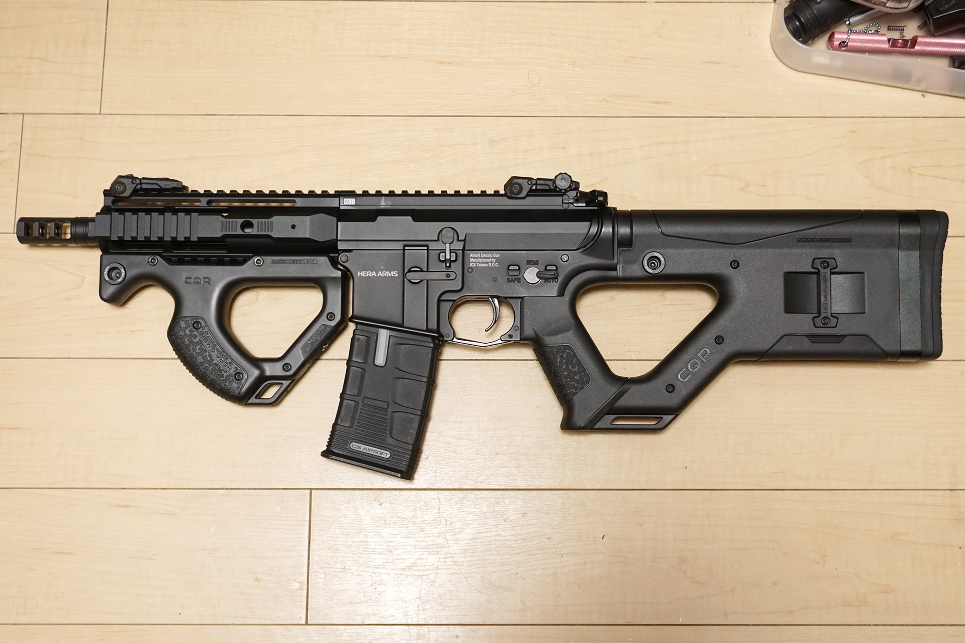 HERA ARMS正規ライセンス電動ガン ASG/ICS HERA ARMS CQRのレビュー