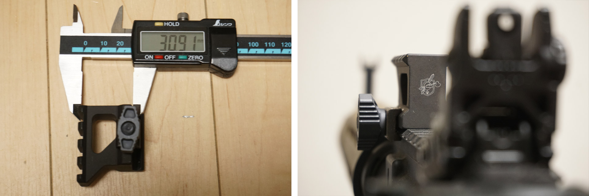 実物】Knight's Armament製20mmレール対応ライザーマウントのレビュー