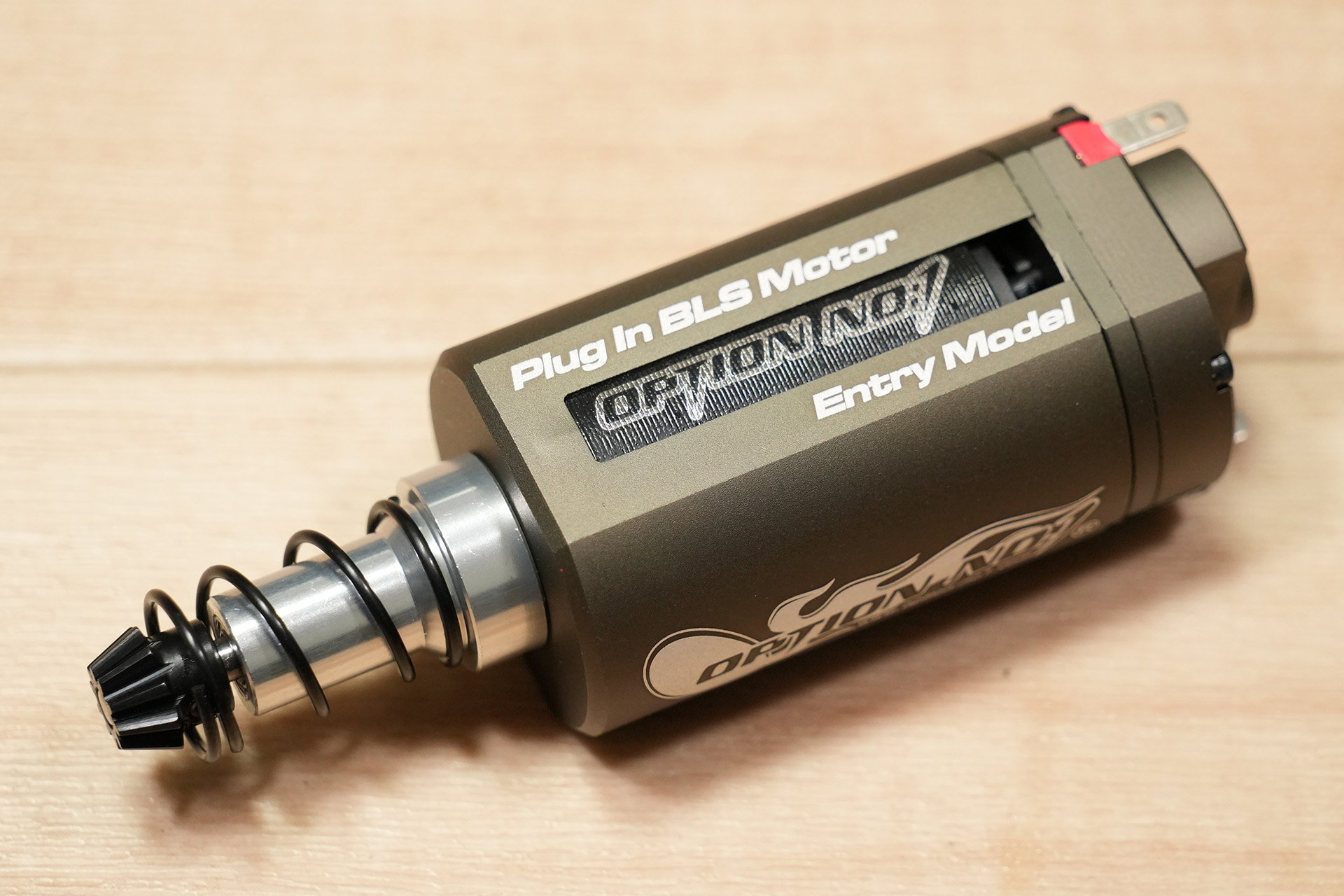 OPTION NO.1 プラグインブラシレスモーター エントリーモデル ロング