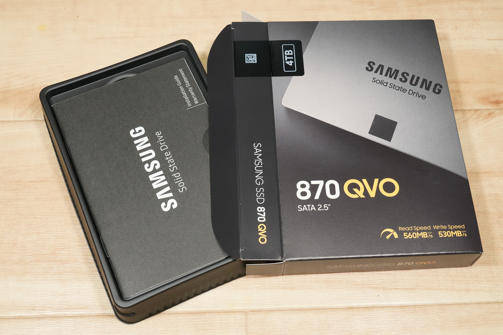 Samsung 870 QVO 4TB SSD MZ-77Q4T0B/ECを買いました | エボログ