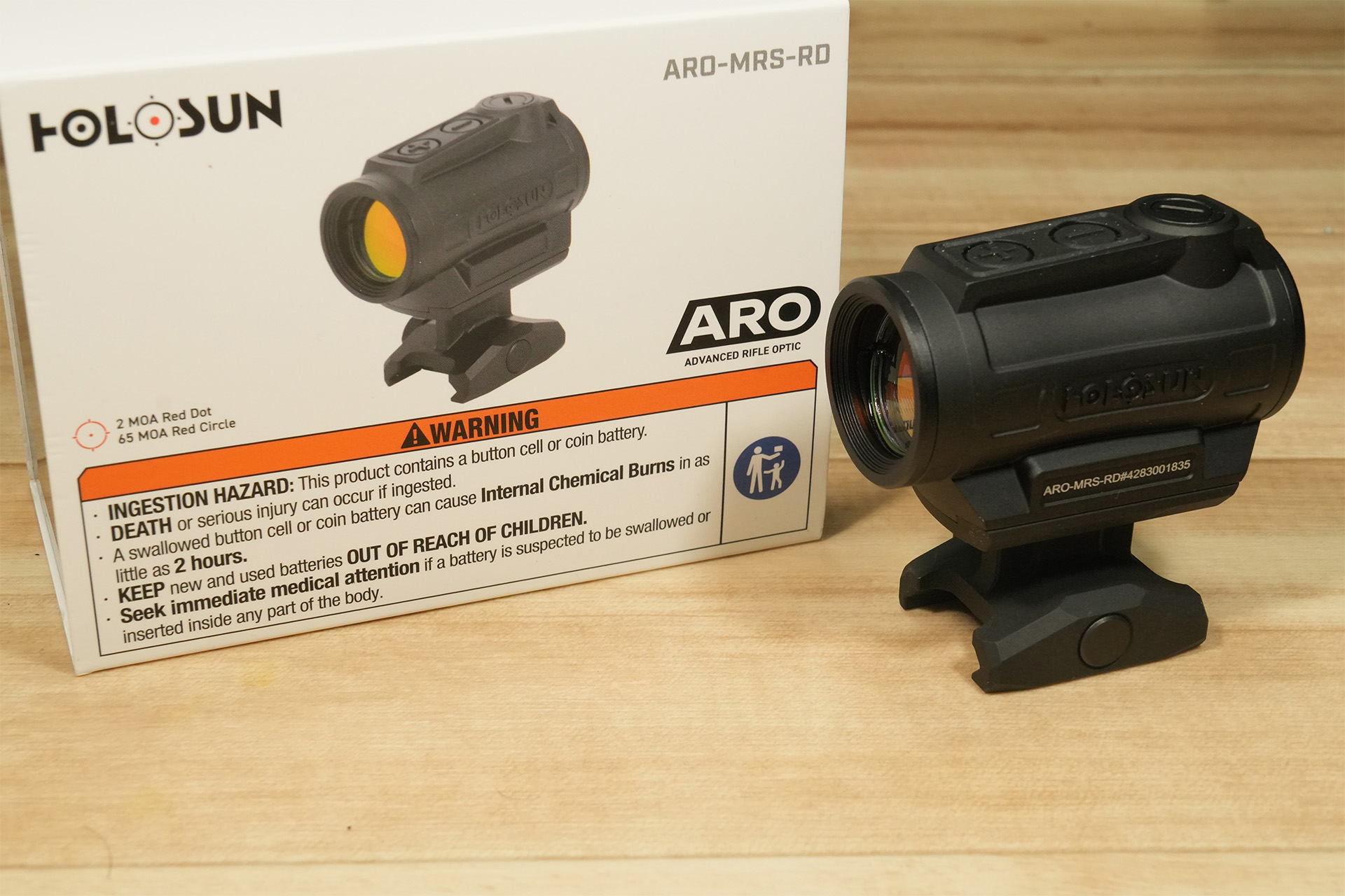 HOLOSUN 403/503シリーズの後継機種、ARO-MRS-RDのレビュー | エボログ