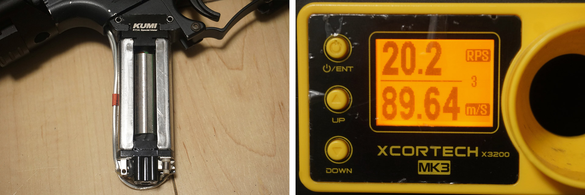 SYSTEMA PTW（トレポン）互換の中華製赤モーターのレビュー、490KUMIと