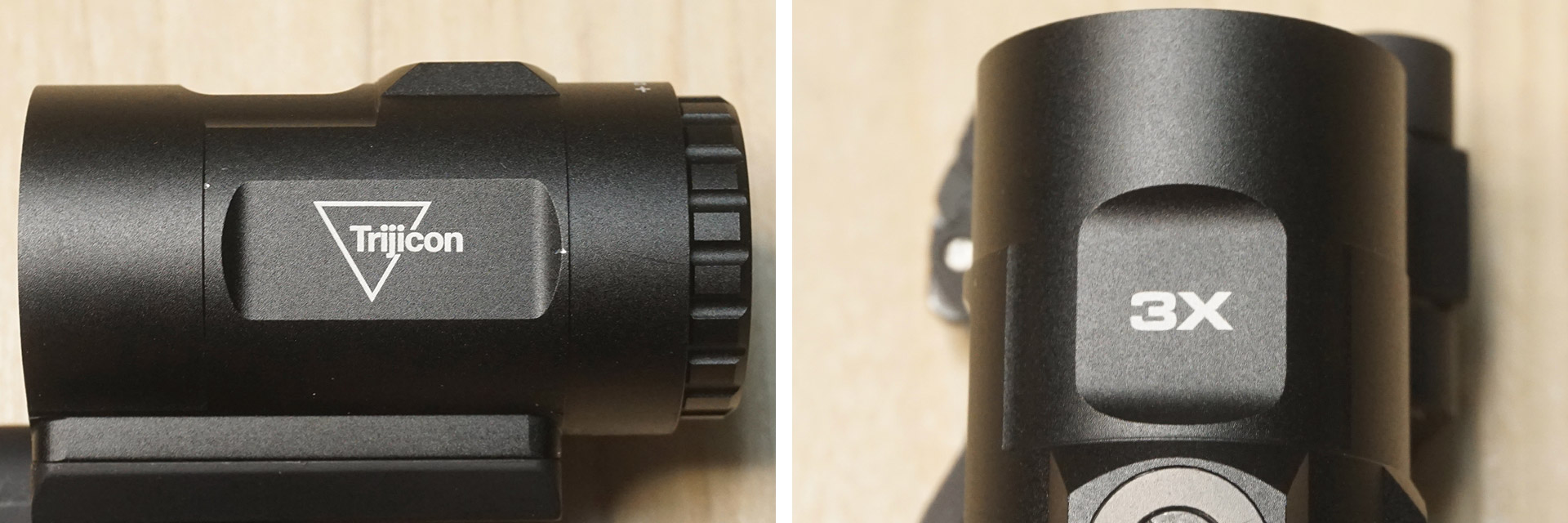 Trijicon製3倍コンパクトマグニファイア Trijicon 3x Magnifier for