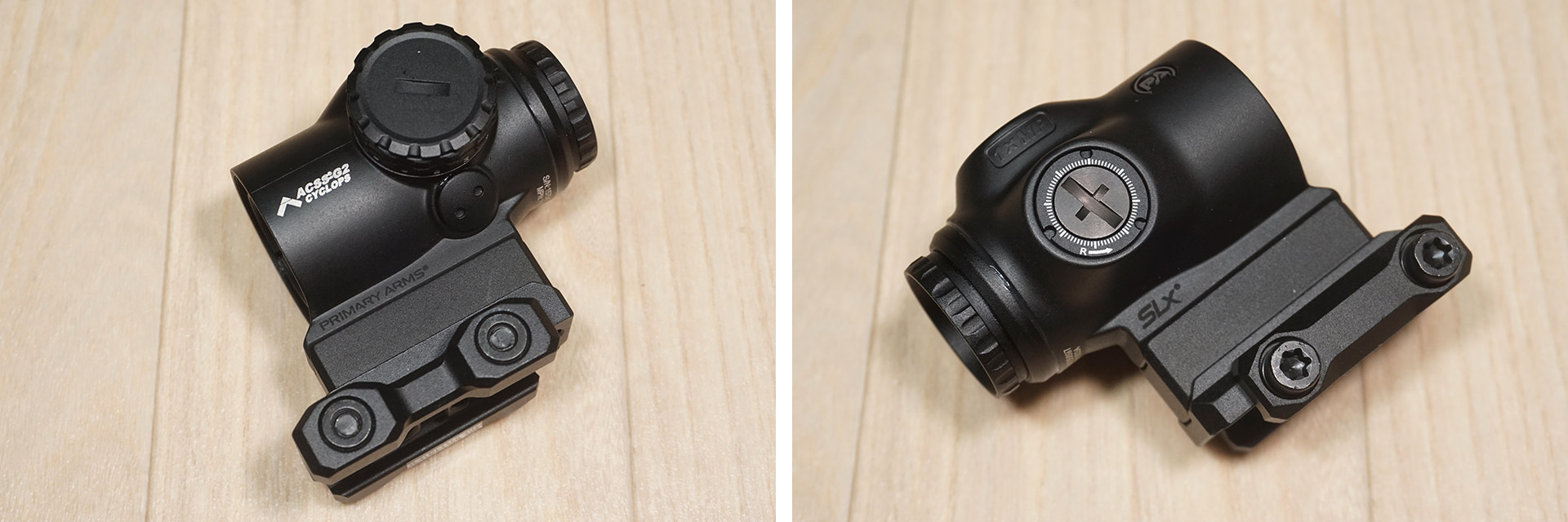 Primary Arms製等倍プリズムサイト、SLx1 Micro Prismを買ってみたので
