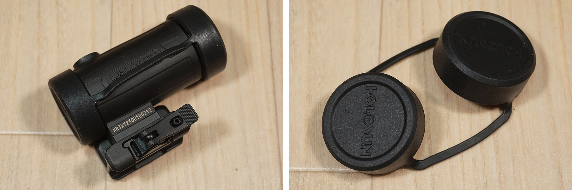 HOLOSUN製コンパクトマグニファイアHM3XT 3X Magnifierのレビュー