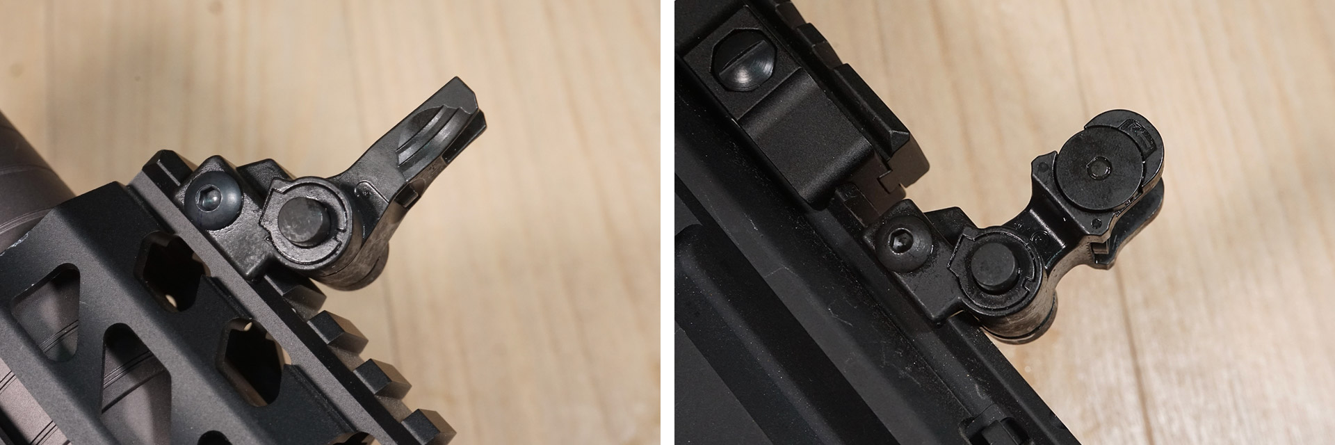 SIG SAUER製フリップアップアイアンサイトセット、SITE-SET-1913-FLIP