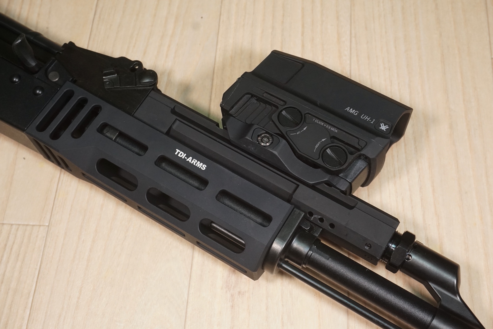 WII TECH製 東京マルイ AKM GBB用 MIDWESTタイプ AKレールガスチューブ