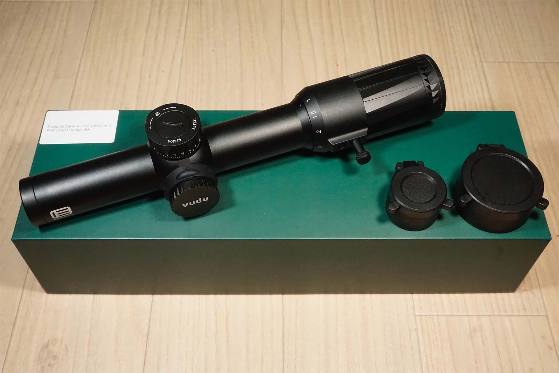 EvolutionGear製レプリカEoTech VUDU 1-6x24mm FFP LPVOのレビュー