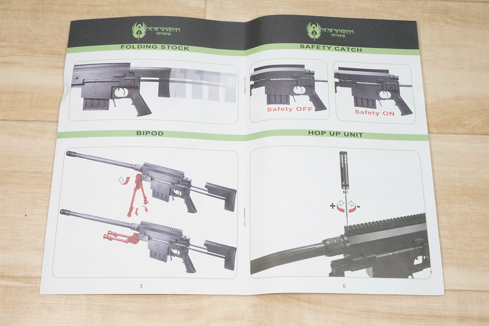 Golden Eagle Nemesis Arms VANQUISHを購入したのでレビューします