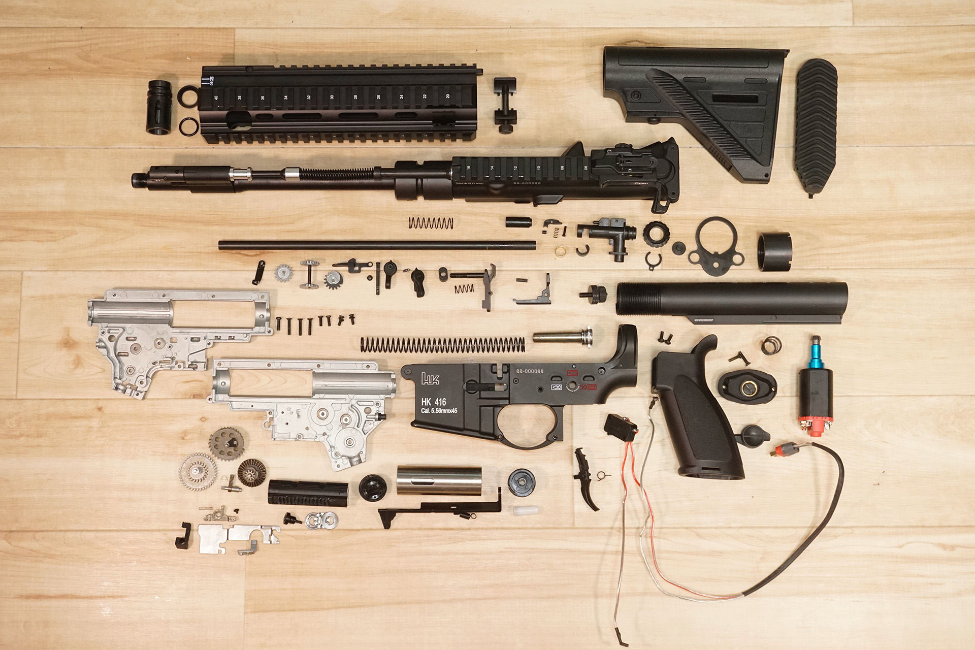 Arcturus HK416A5(AT-HT01-BK GR16MOD5 11′)の分解レビュー | エボログ