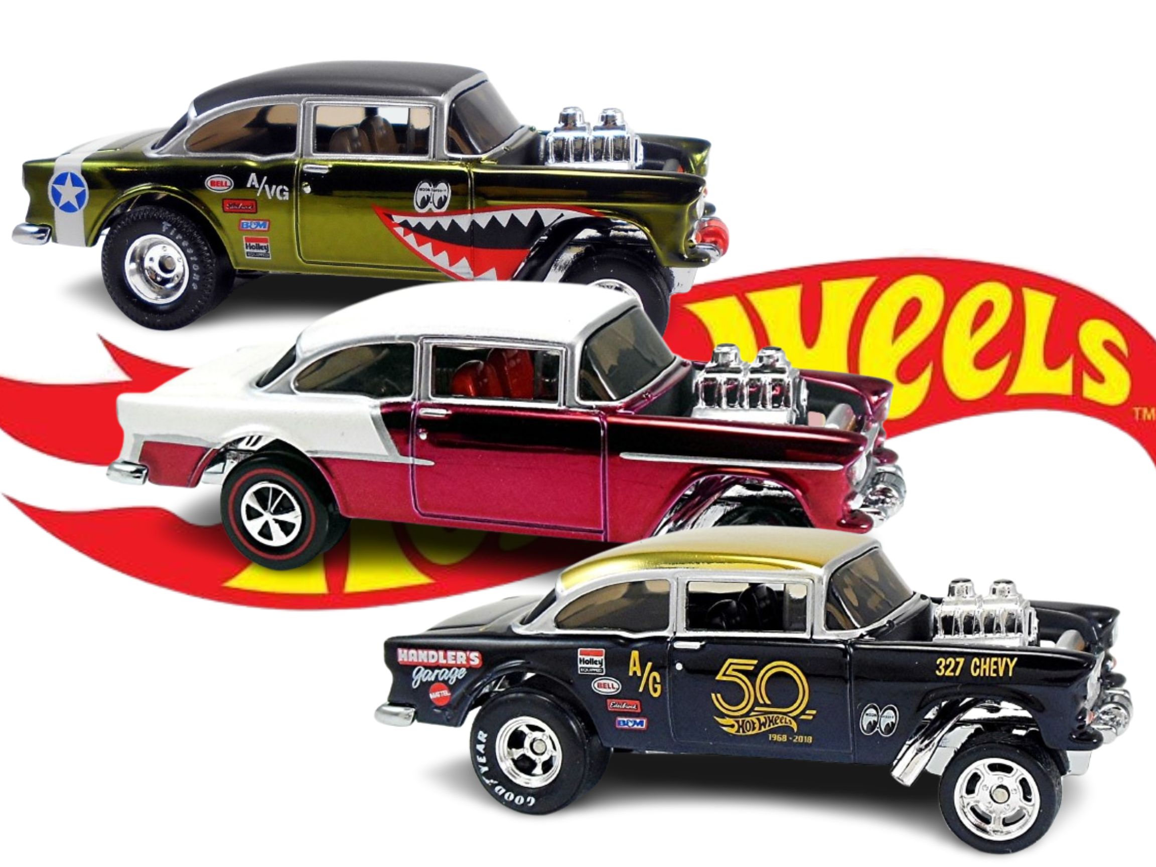 Top-10 Most Valuable Hot Wheels '55 Chevy Bel Air Gassers - The