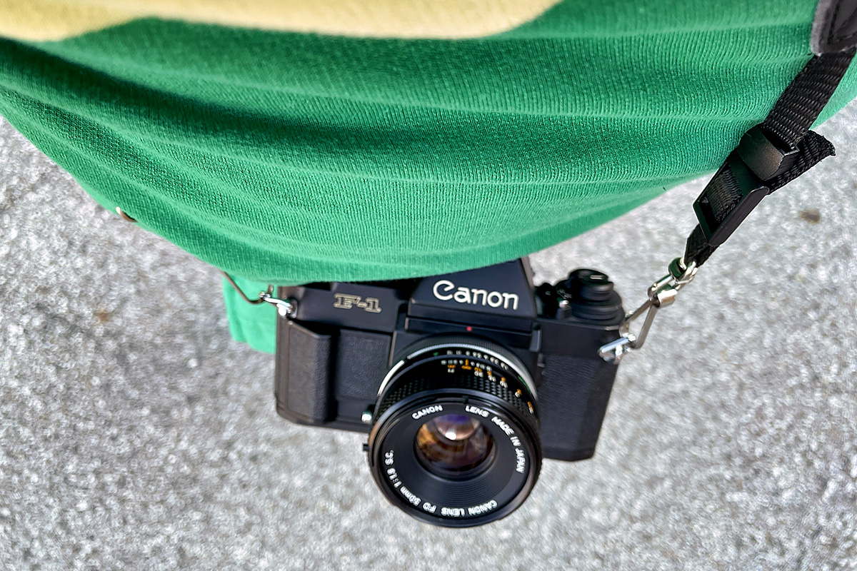 Canon New F-1 - Down the Road