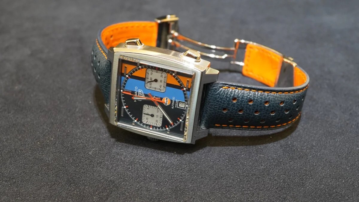 ジャン・ルソー オーダーベルト】タグ・ホイヤー モナコ用に夏でも