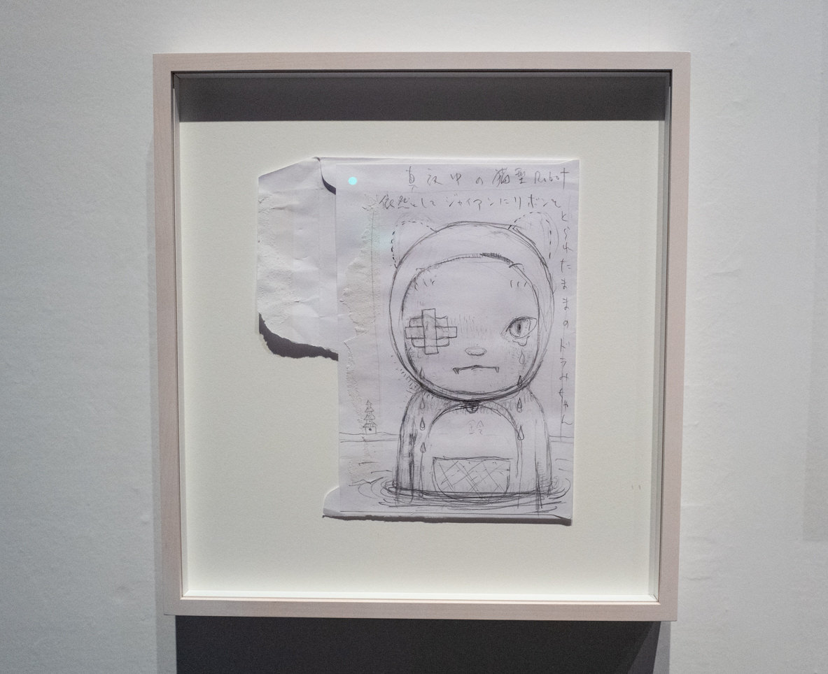 ドラえもん展】奈良美智さんの「依然としてジャイアンにリボンをとられ