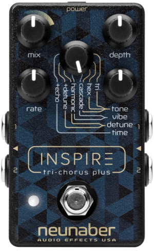 NEWS】圧巻の8エフェクト！『Neunaber Audio Effects INSPIRE TRI