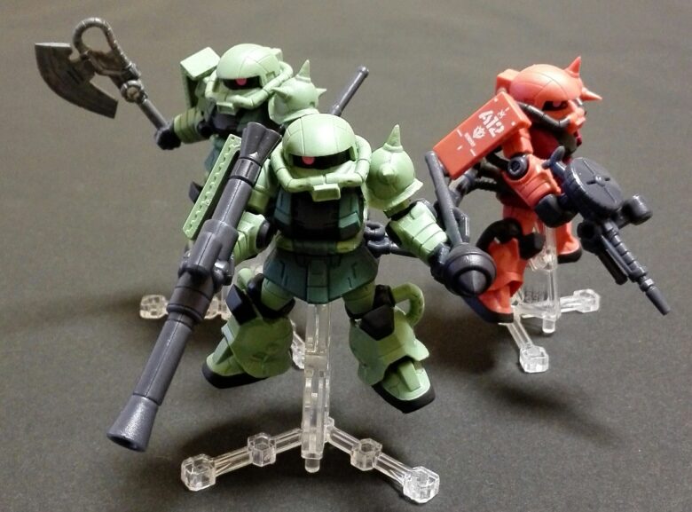 MOBILE SUIT ENSEMBLE 00 × 01 シャア小隊 レビュー | GUNDAM PRESS