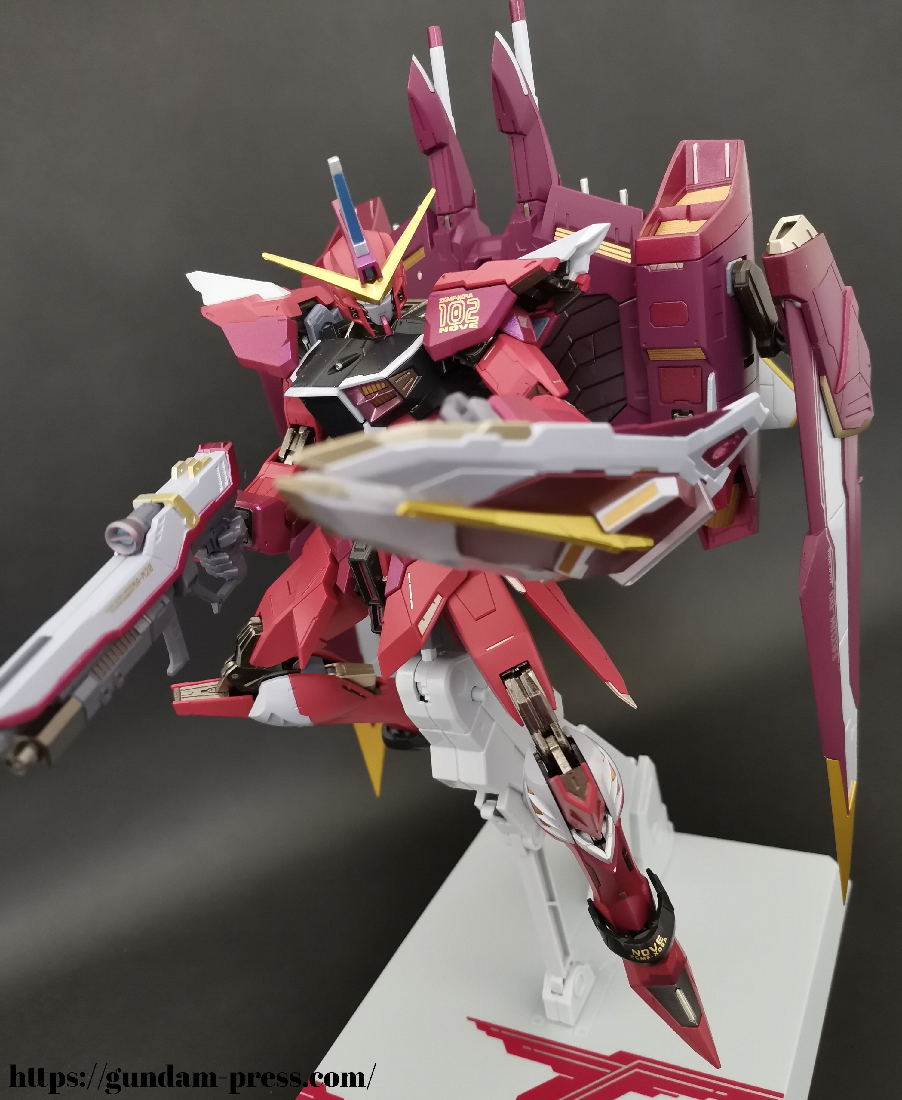 METAL BUILD(メタルビルド) ジャスティスガンダム レビュー | GUNDAM PRESS