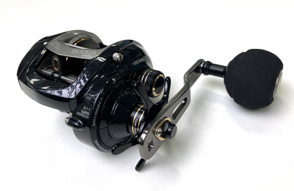 屈強で快適なベイトリール！大型魚に「ELANスーパーワイドパワー