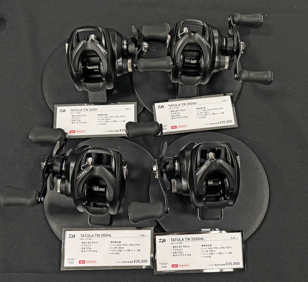 タトゥーラTW200】「太糸/PE・大型魚・SW」 完全対応！タフな