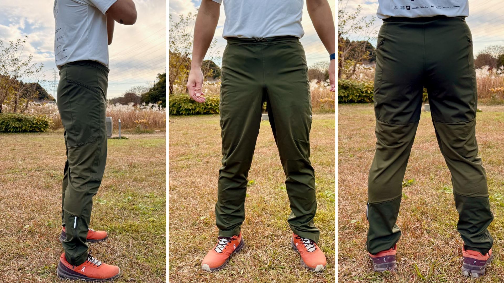 パタゴニアのウインド・シールド・ジャケットとパンツで冬のランニング