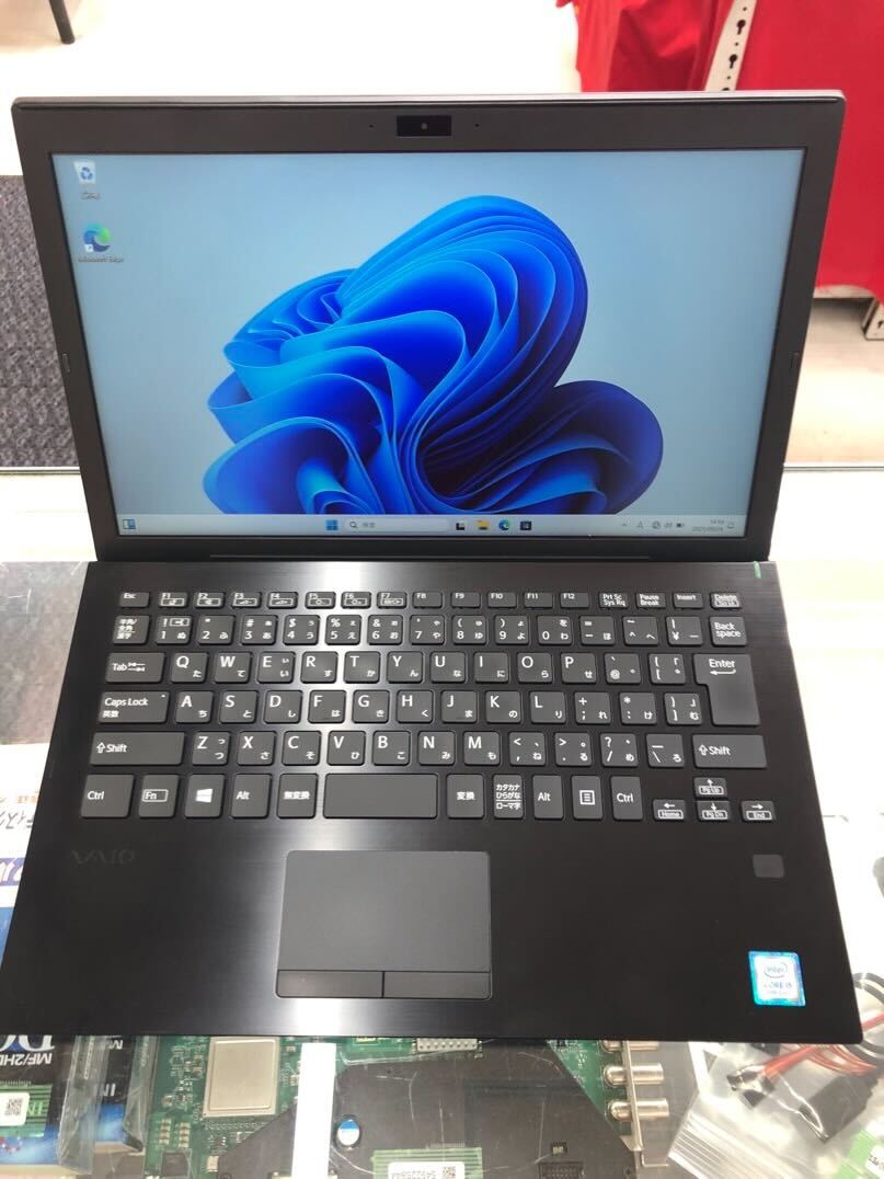 第8世代Core i5搭載のVAIO製ノートPC中古が格安の24,800円！Lenovo製が