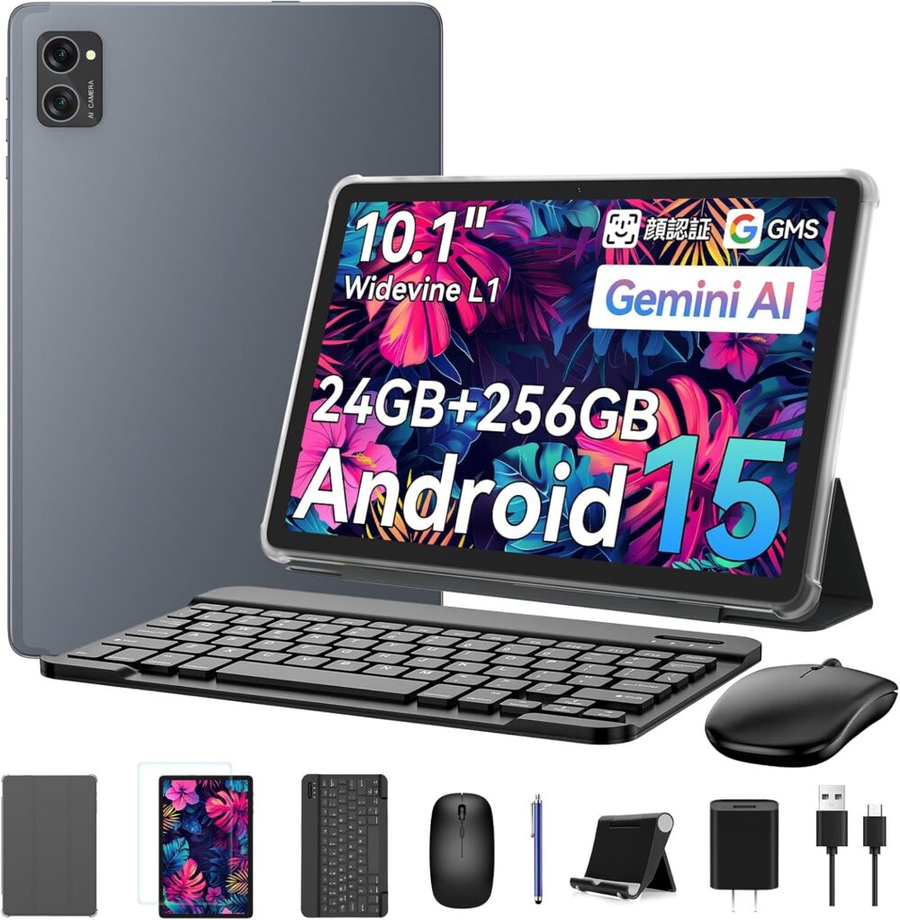 Unisoc T606搭載でキーボード・マウスも全部入りのAndroid 15