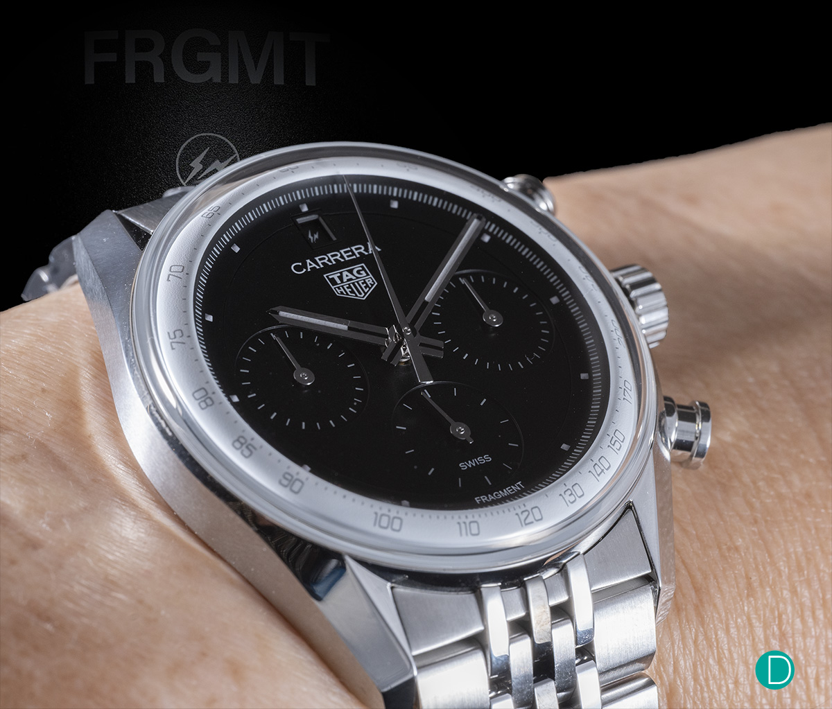 New: TAG Heuer Carrera Chronograph x fragment :