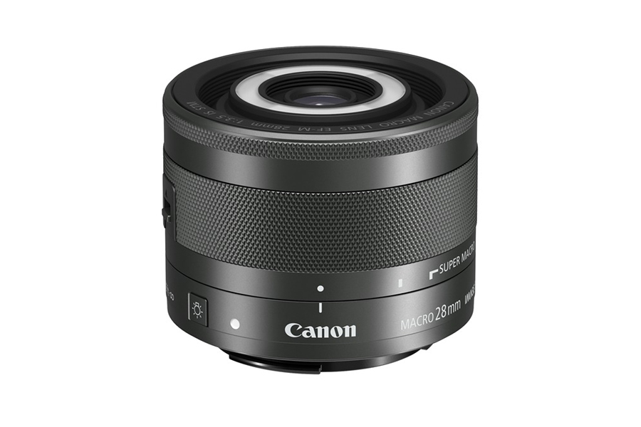 Canon EF-M 28mm f/3.5 Macro Lens with Built-in Macro Lite