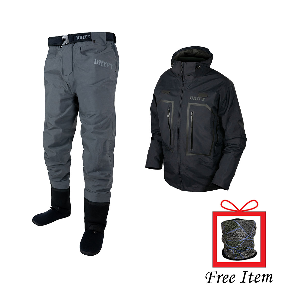 Primo Wading Pants & Primo Rain Jacket Bundle - DRYFT™ Fishing Waders