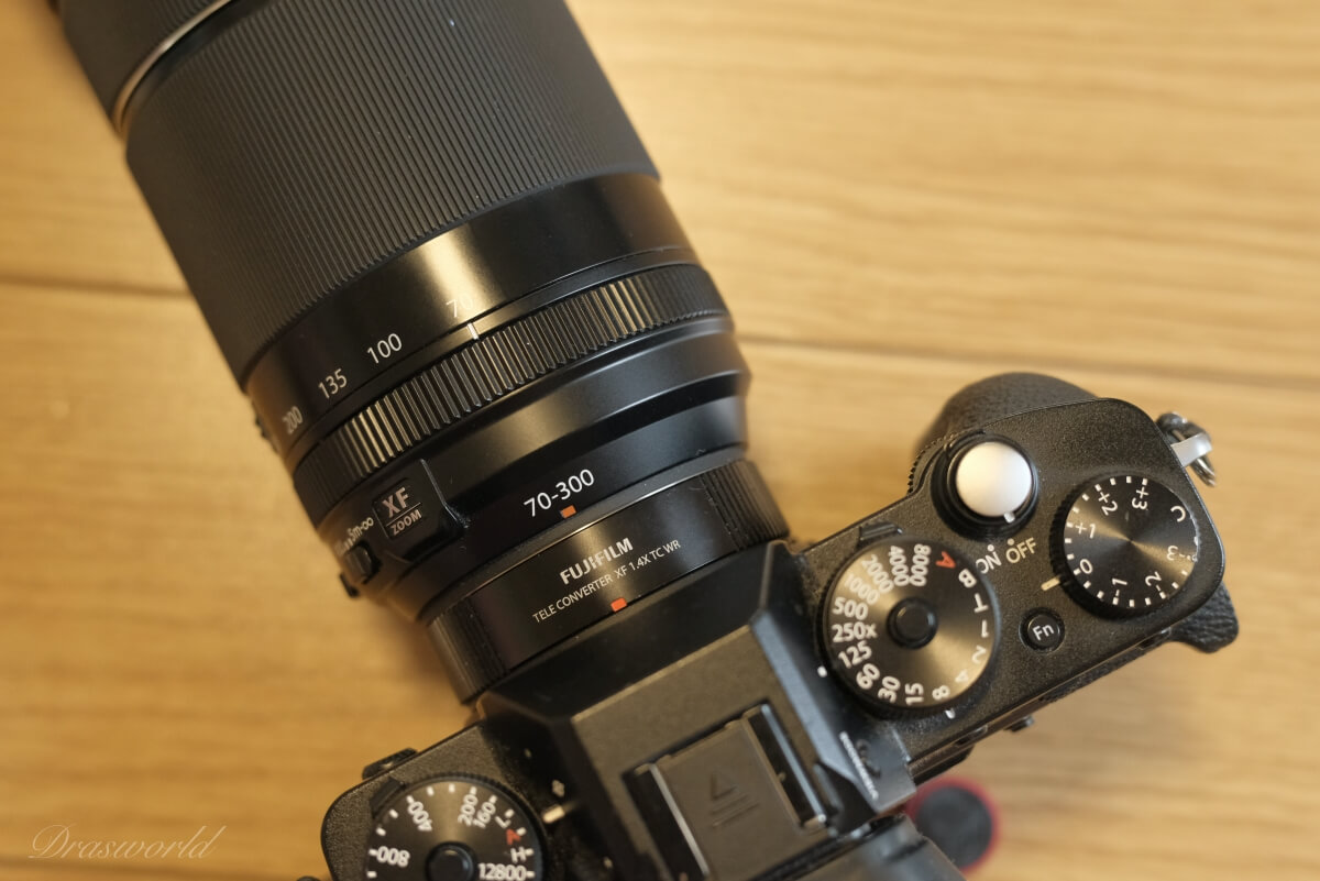 テレコンバーター 「XF1.4X TC WR」とXF70-300mmの組み合わせレビュー