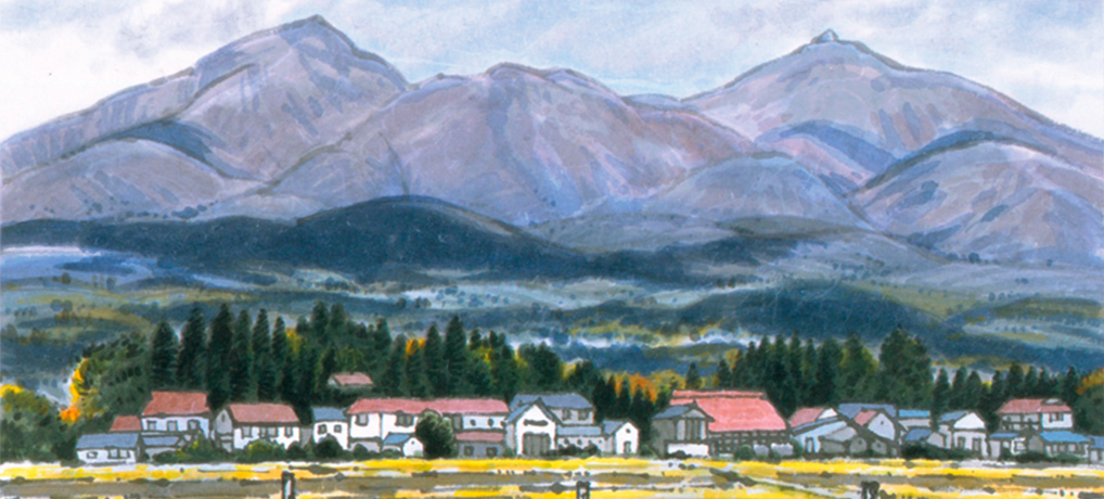 安達太良遠望（本宮市） | 橋本広喜